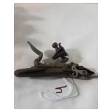 L & R flintlock rifle assembly