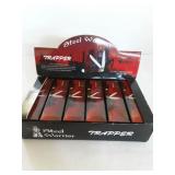 Case of 12 steel warrior trapper pocket knives