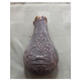 Metal blackpowder flask