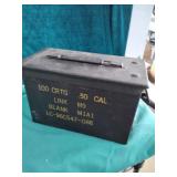 100 cartridge .50 cal ammo box