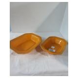 2 ceramic pieces by Janet bowling