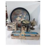Winter goose themed lot and more