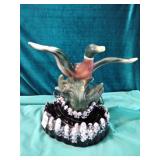 Mallard light up planter