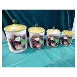 4pc cannister lot