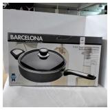 New Barcelona 10 inch deep covered frypan