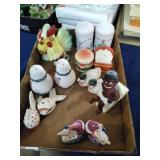Salt and pepper shakers