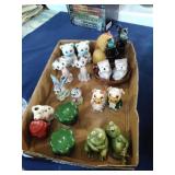 Salt and pepper shakers lot