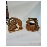 2 McCoy Pottery pieces