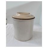 7 1/2 inch croc with butter churn lid