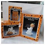 Halloween earthenware decor ghosts pumpkin
