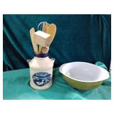Pyrex bowl and more