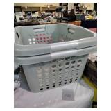 2 Martha Stewart large laundry baskets (new) &