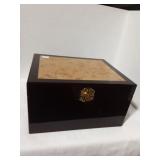 Jewelry watch trinket wood box