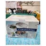New corningware French white 10 piece