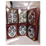 6 new victoria collection Christmas ornaments