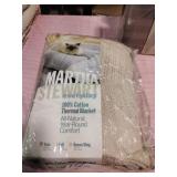 New Martha Stewart twin thermal blanket