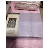New purple queen sheet set 230 thread count