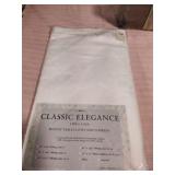 62x144 New woven table cloth and napkins