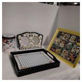 Mary Engelbreit trays and picture frame