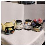 Mary Engelbreit canisters and pitcher