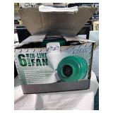 Active Air 6" in-line fan