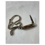 HB Shoes mini pocket knife fob Hamilton