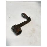 Mysterious iron crank handle
