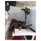 Miscellaneous raw metal tools lot