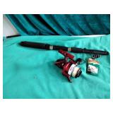 Trail Worthy telescopic rod and reel set