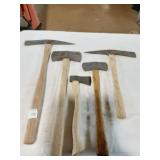 Mini hatchet pickaxe lot