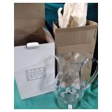 Fifth Avenue Crystal LTD 76oz footed pitcher