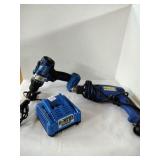 24 volt kobalt drill and charger