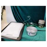 Swan candy dish and more