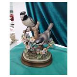 Black Capped Chickadee figurine