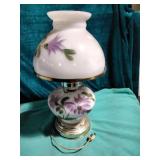 Decorative glass lamp