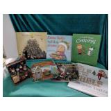 Christmas music box and Christmas books