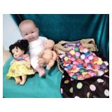 Baby dolls and accessories