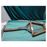 Vintage Spalding Blue tennis racket