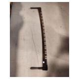 Vintage 2 man crosscut saw Vintage 2 man crosscut saw
