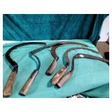 Lot of vintage sickles Lot of vintage sickles