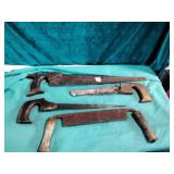 Vintage hand saws Vintage hand saws