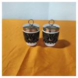 2 scarce Royal Worcester Egg Coddler king size 2 scarce Royal Worcester Egg Coddler king size