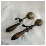2 vintage ice cream scoops 2 vintage ice cream scoops