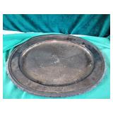 Electroplated nickel silver platter Electroplated nickel silver platter