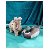 Ceramic duck / camel Ceramic duck / camel