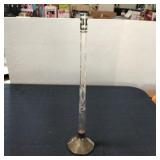 Silver plated single stem flass vase flute Silver plated single stem flass vase flute