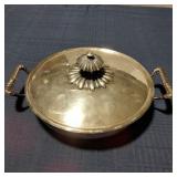 Silverplated lidded server made in Italy Silverplated lidded server made in Italy