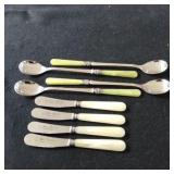 Jean dubost and eme Italy flatware Jean dubost and eme Italy flatware