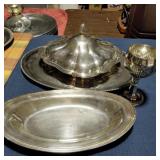 Miscellaneous silverplated lot Miscellaneous silverplated lot