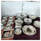 Johnson Brothers Victorian Christmas China set Johnson Brothers Victorian Christmas China set